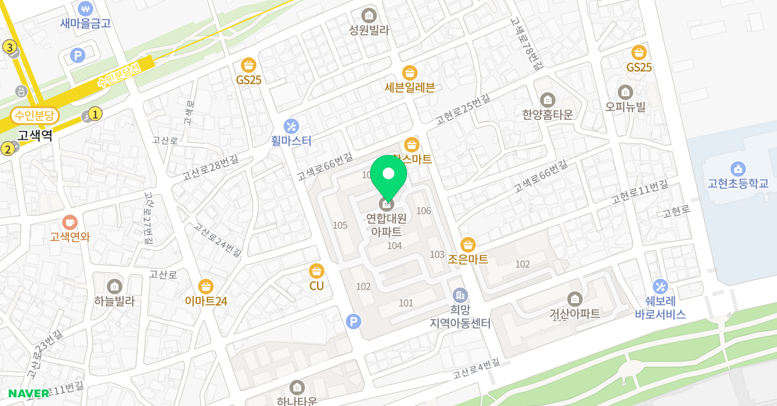 금란 피아노 위치