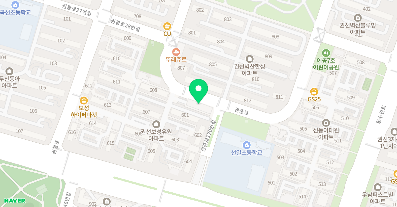 신소리모아 음악학원 위치