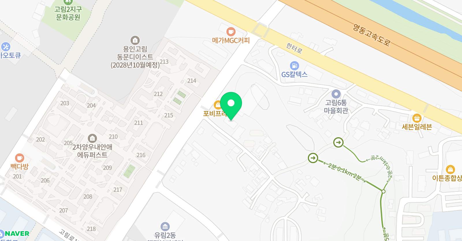 와이즈 논술교습소 위치
