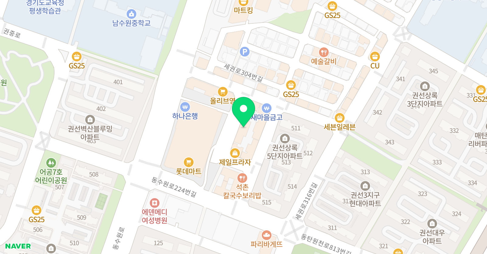 홍익 류창의 미술 위치