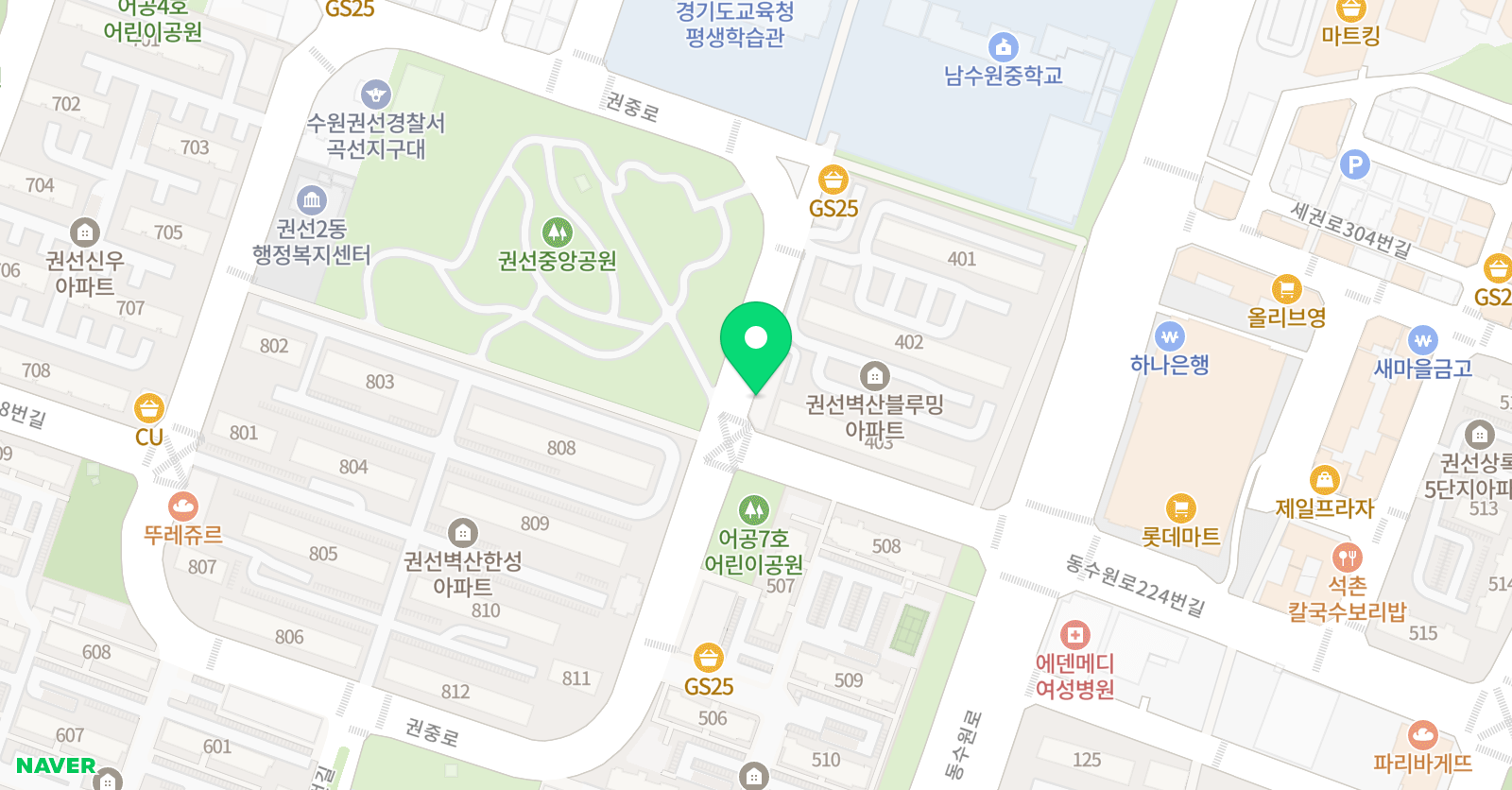 이좋은 피아노 위치