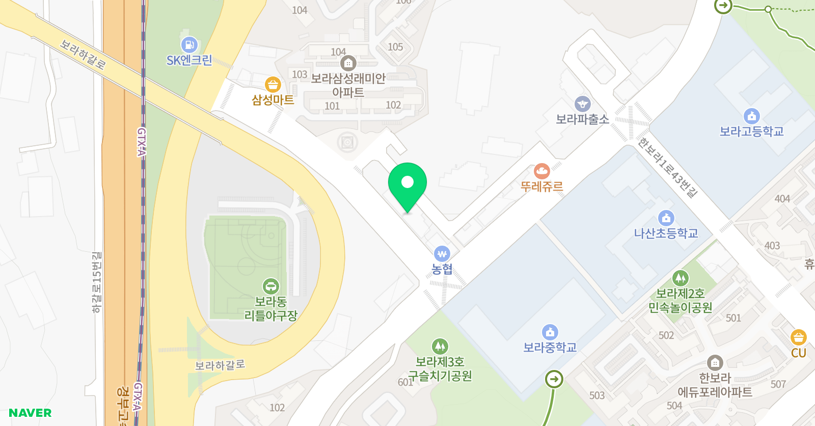 스터디필 영어학원 위치