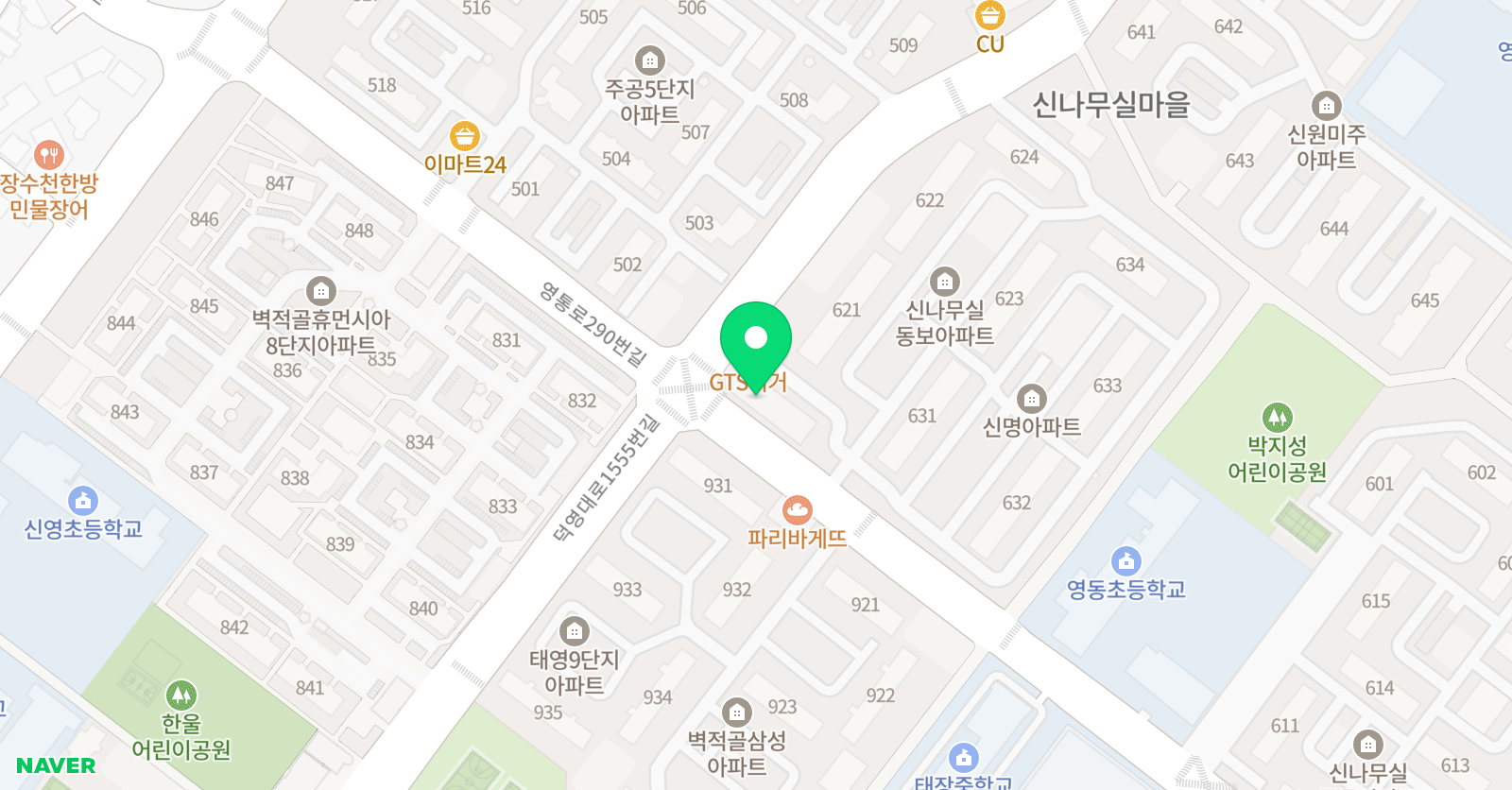 아부라카 창의 수학교습소 위치