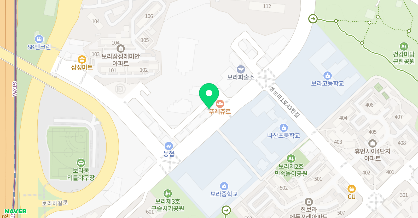 난칸 중국어한자 위치