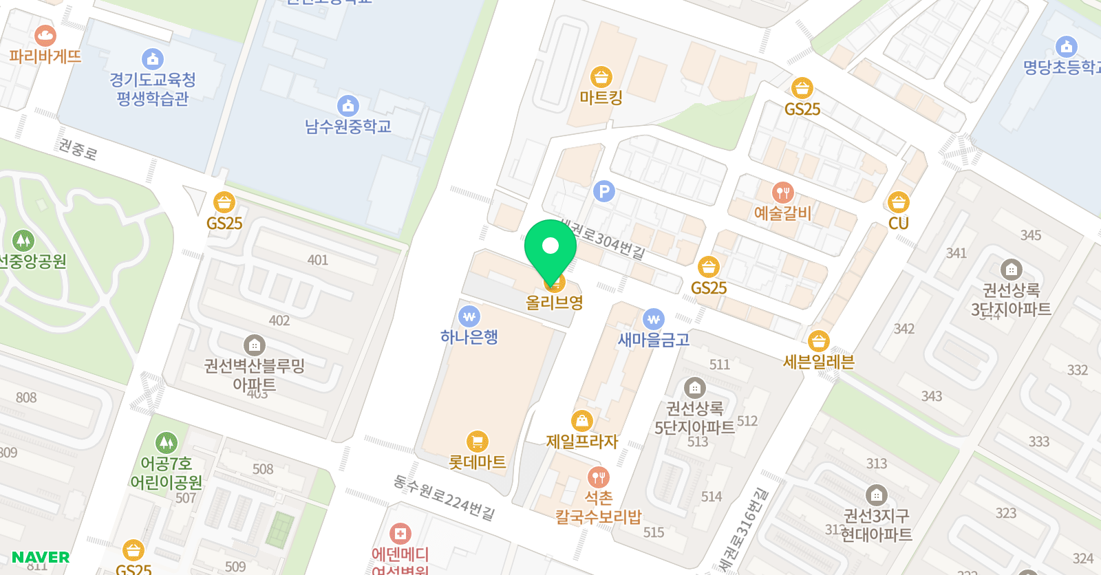 타이혼 GYM 위치