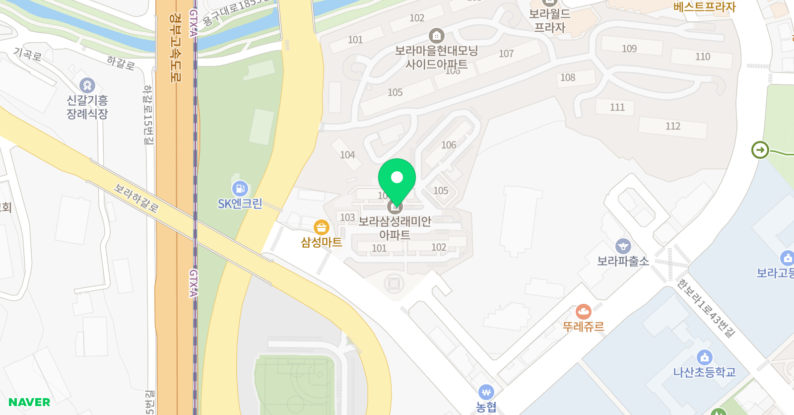 SY 수학학원 위치