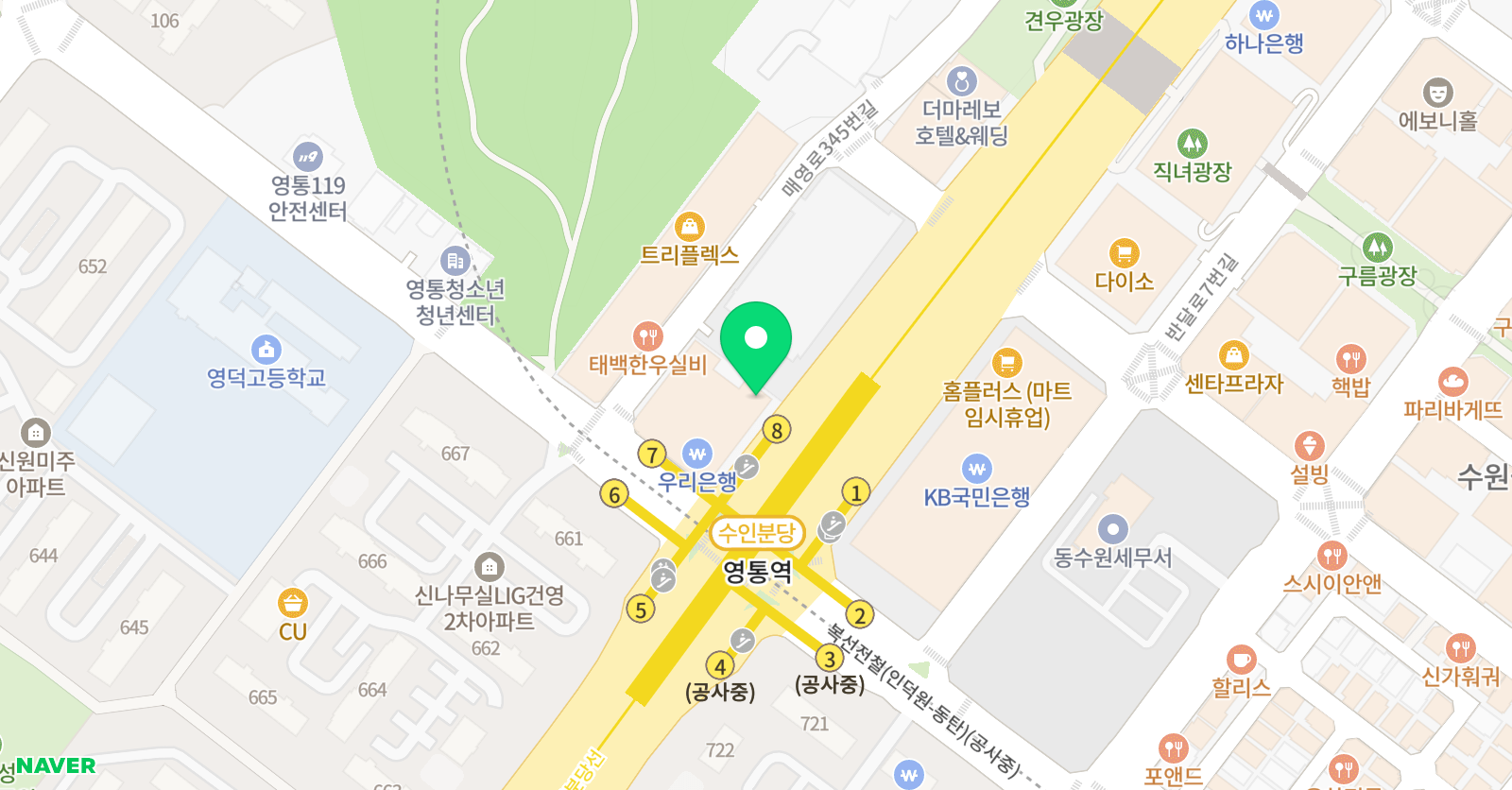 SSM 실용음악학원 위치