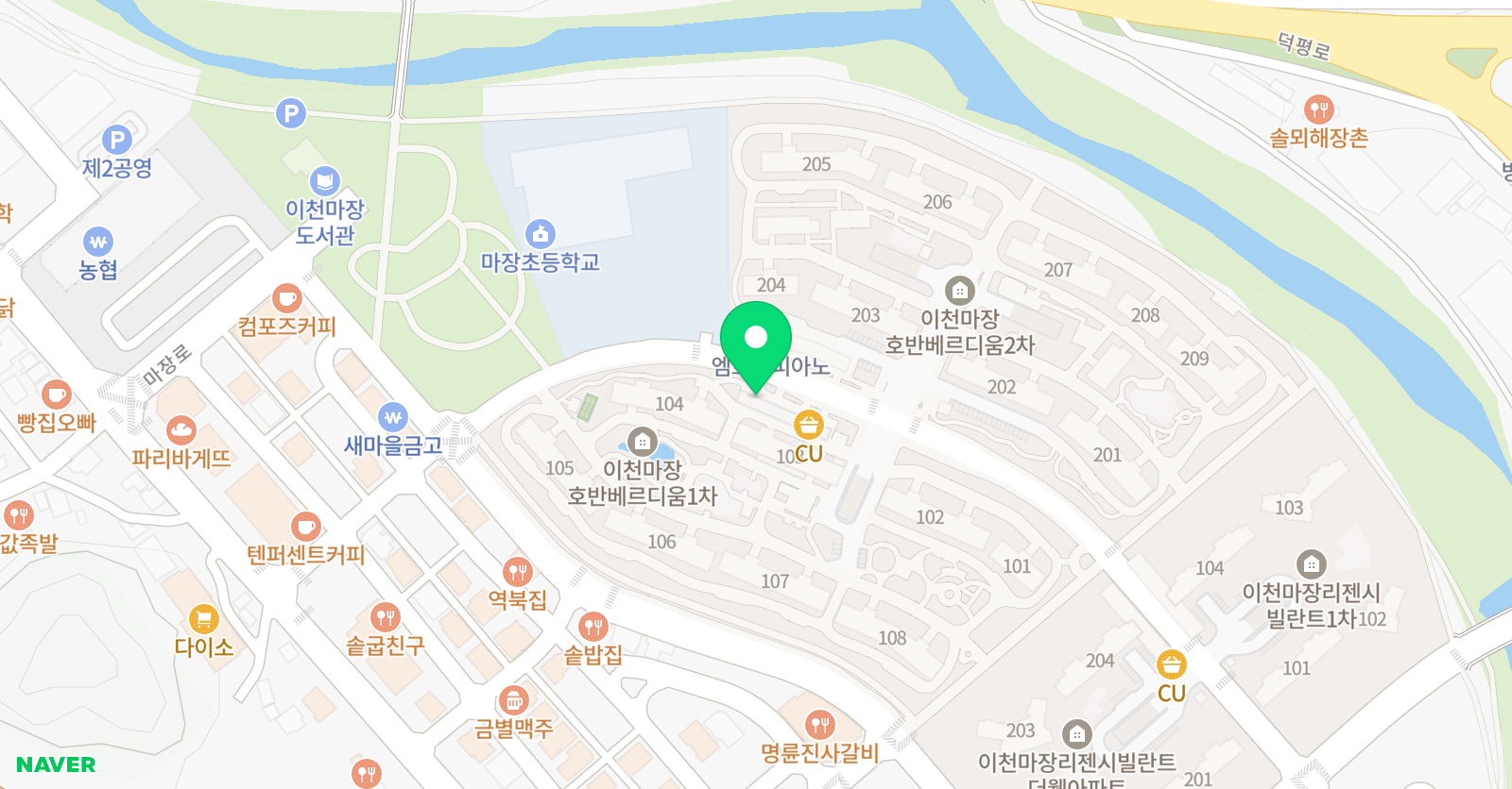 윤선생우리집앞 영어교실 마장영어교습소 위치