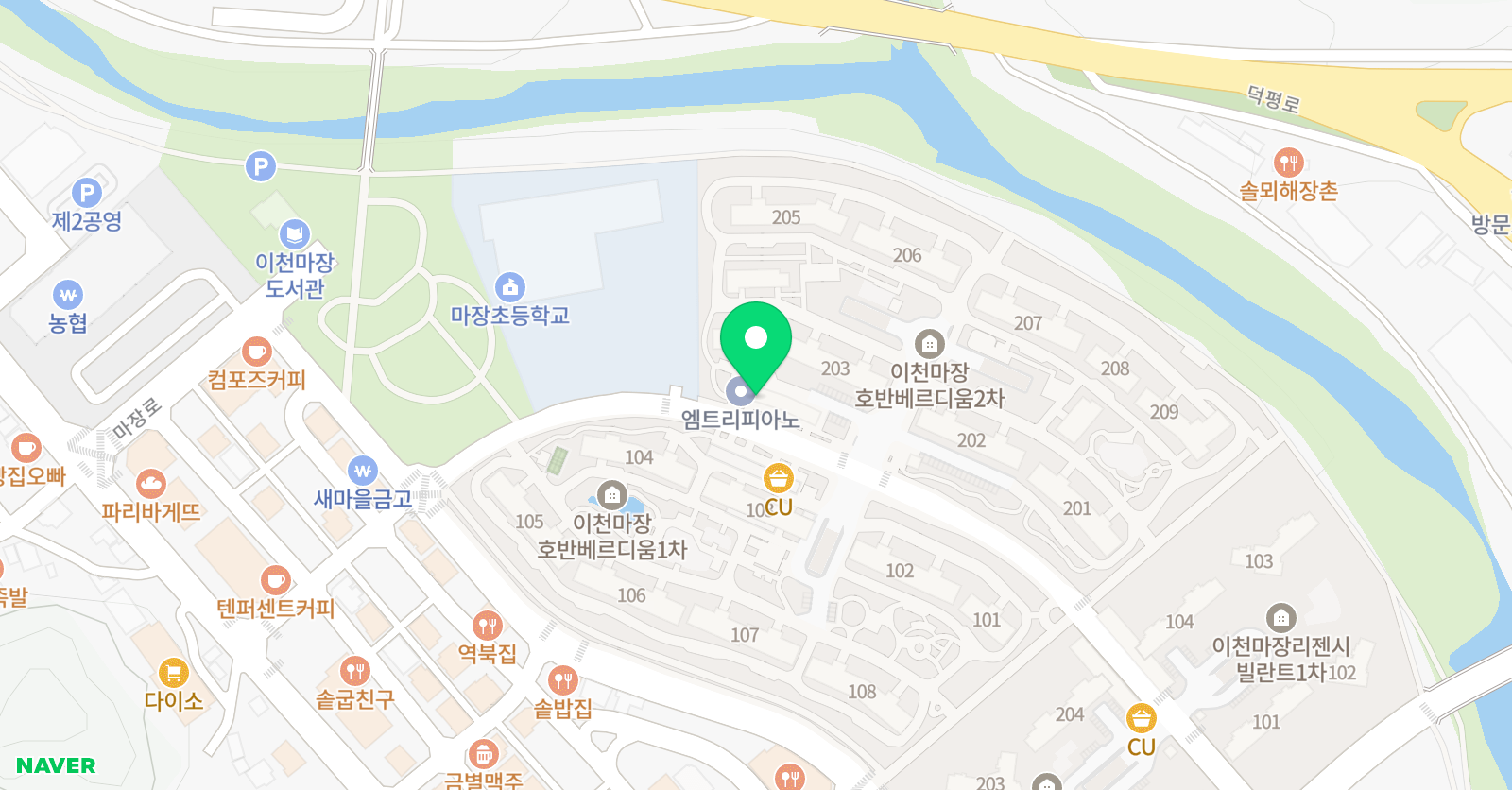 이해법 수학마장교습소 위치