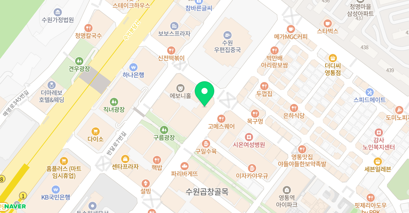카이 댄스학원 위치
