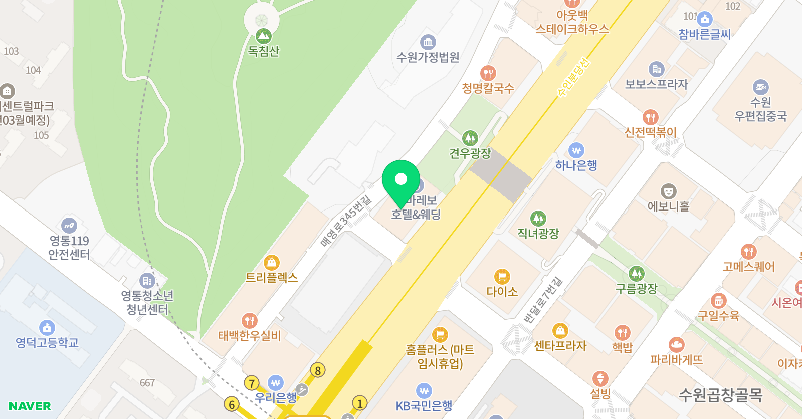 이자경 수학 영통관 위치