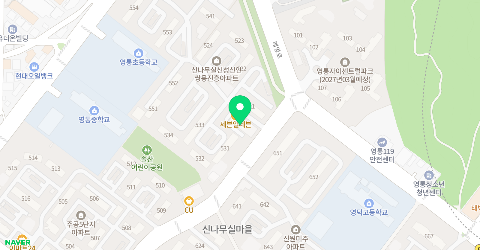 미래엔영어에이블 영어학원 위치