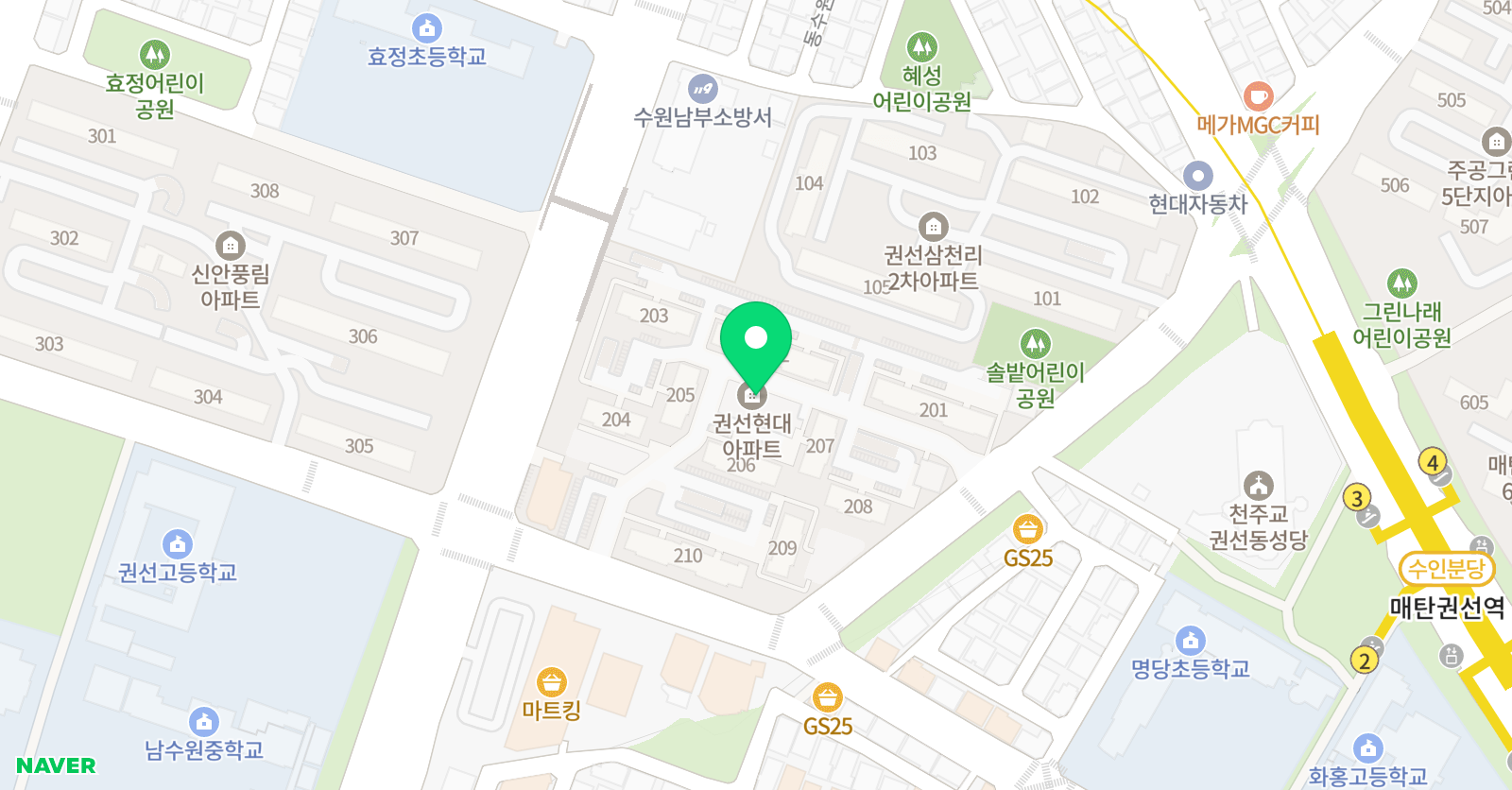 서현미창조 미술교습소 위치