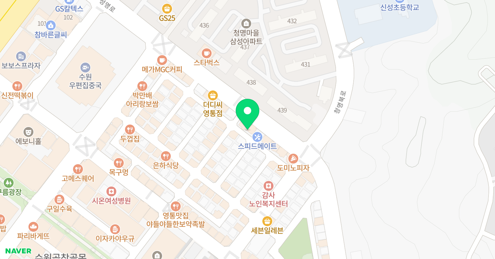 아이아트 미술학원 위치