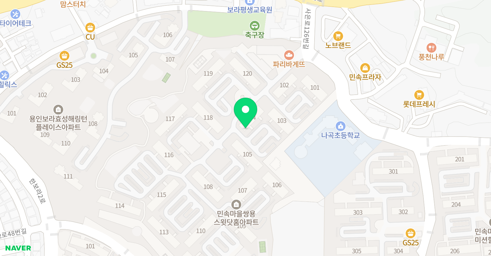 푸르넷 꿈나무공부방 위치