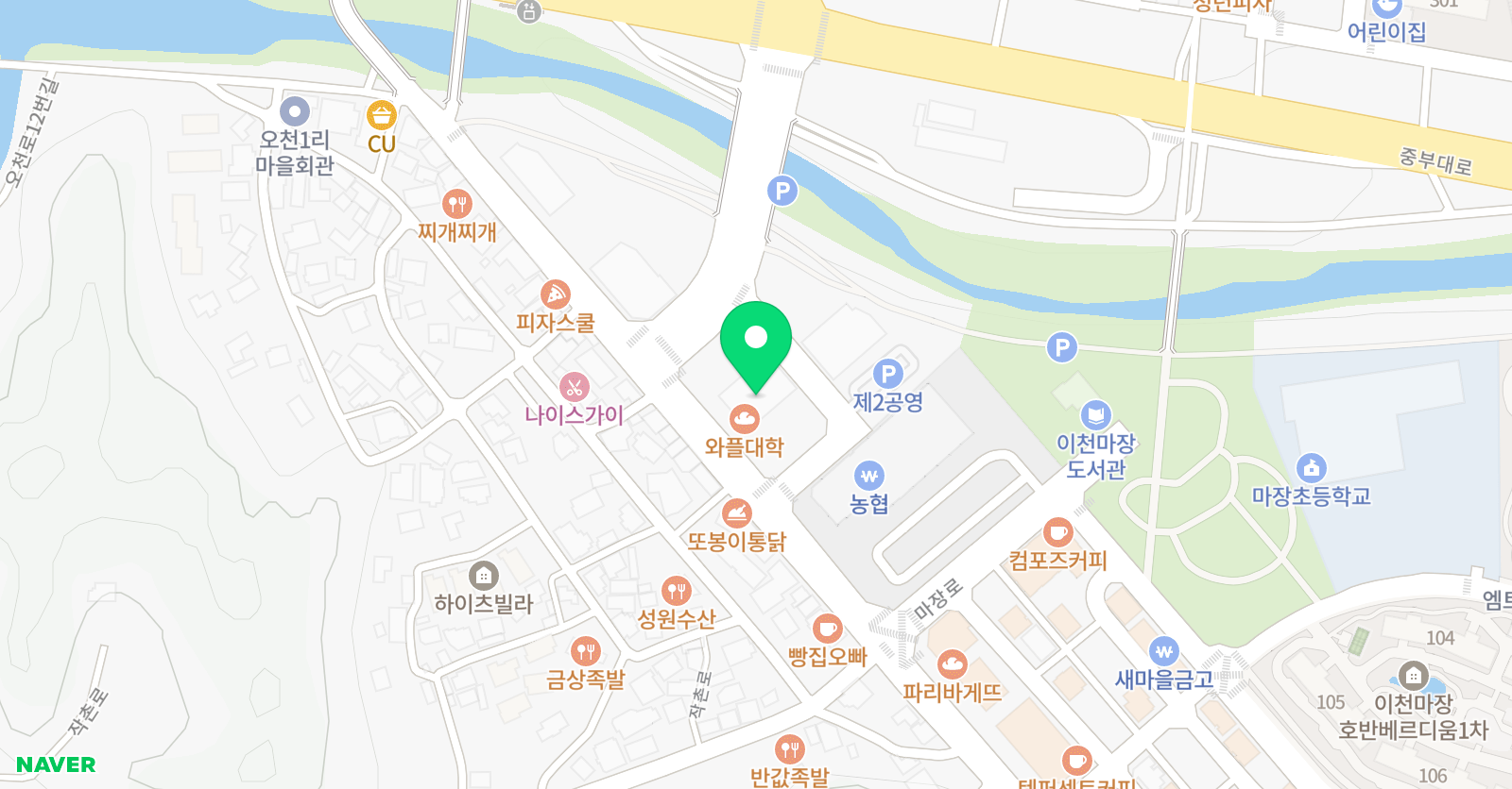지니댄스 위치