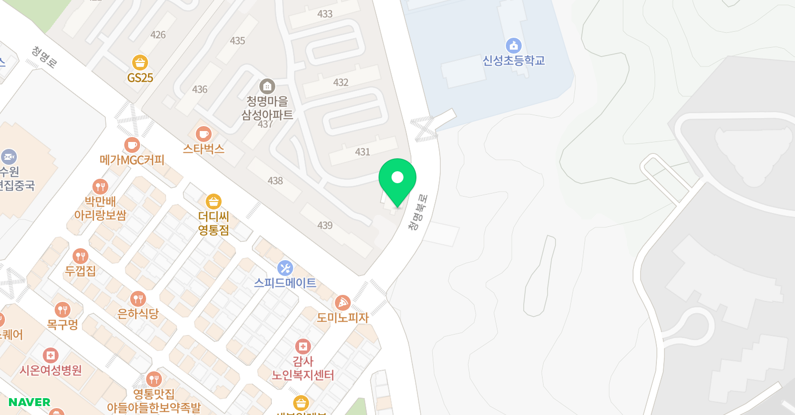 프랜시스 실용영어 교습소 위치