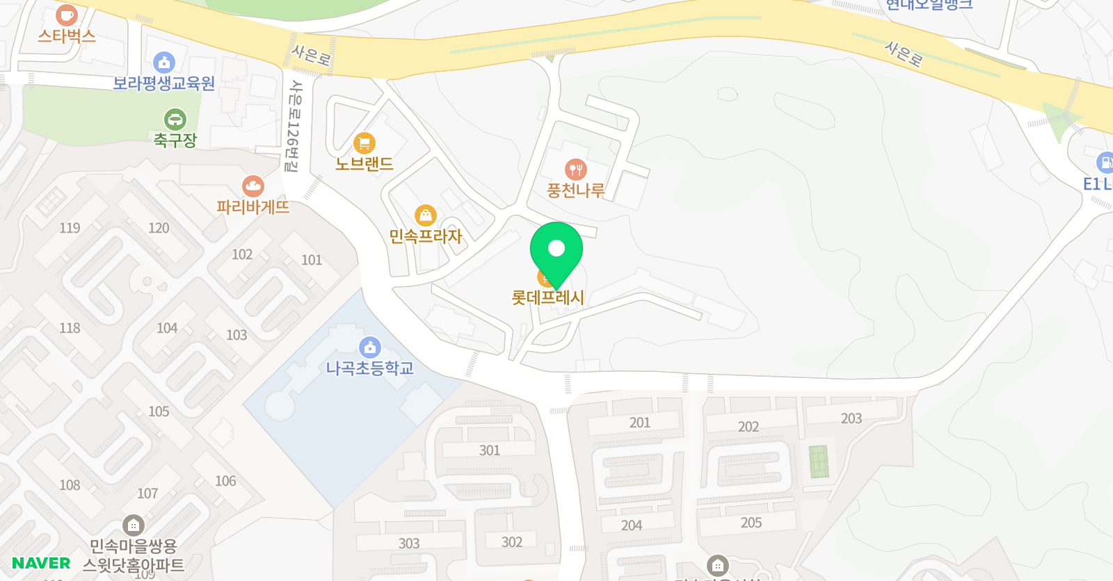 바른 바둑교습소 위치