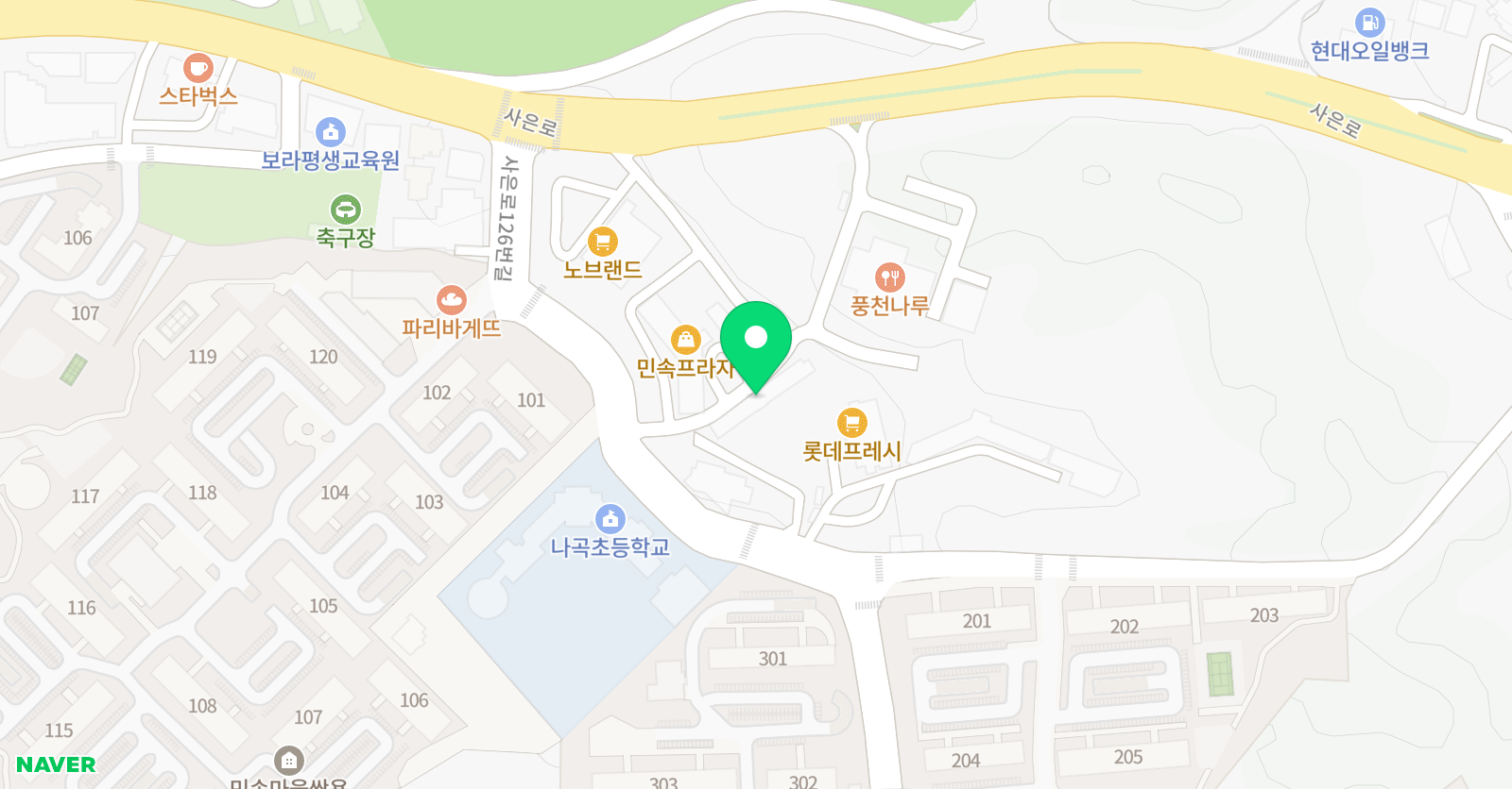 경희대 키즈 태권도장 위치