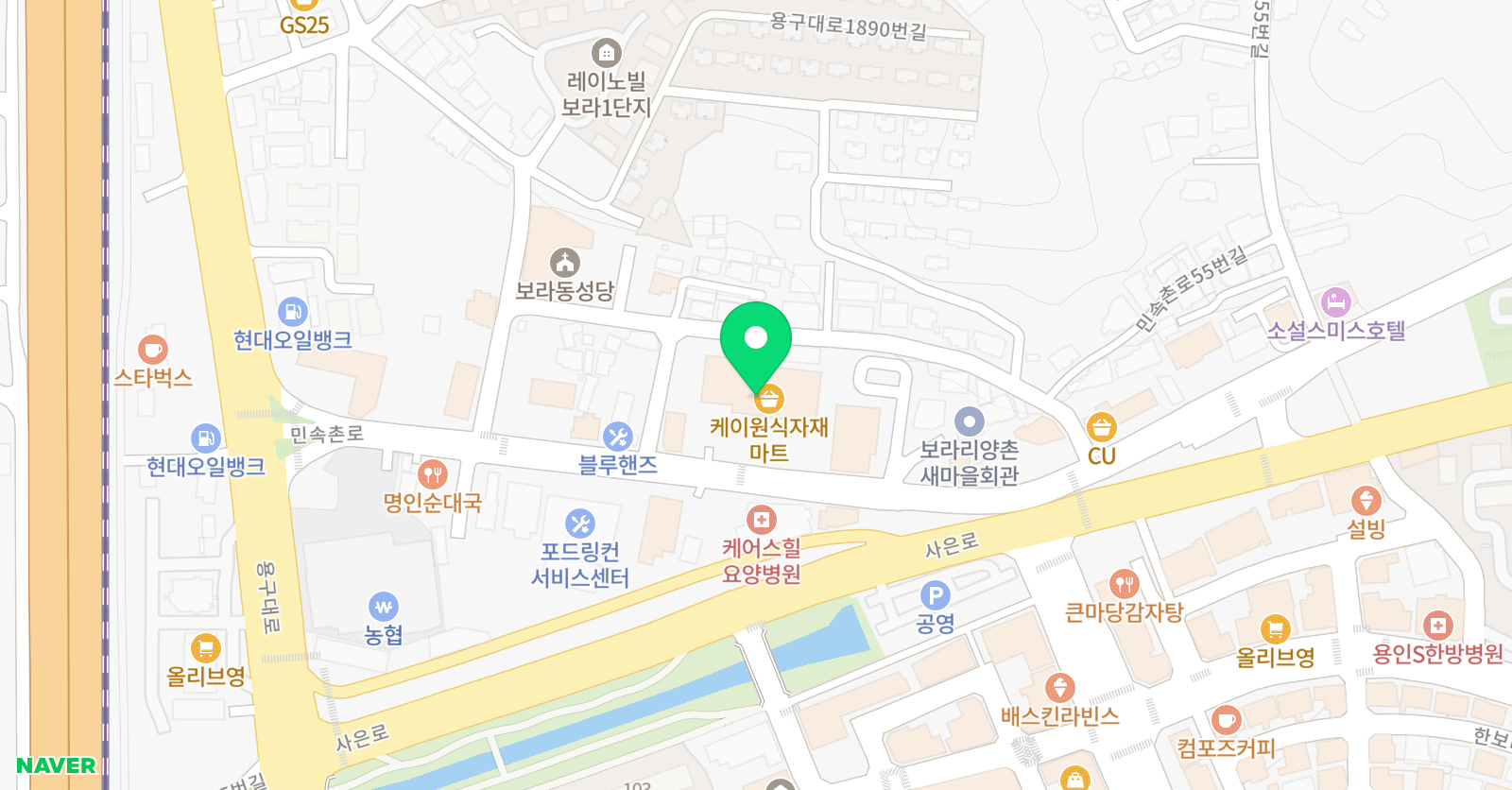 박명환 K1 베이스볼 파크 위치