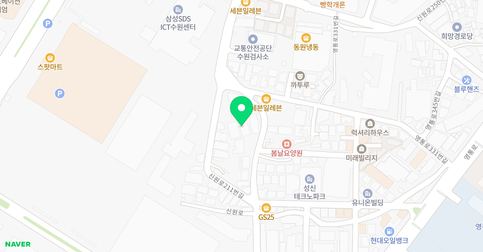 JH 축구클럽 위치