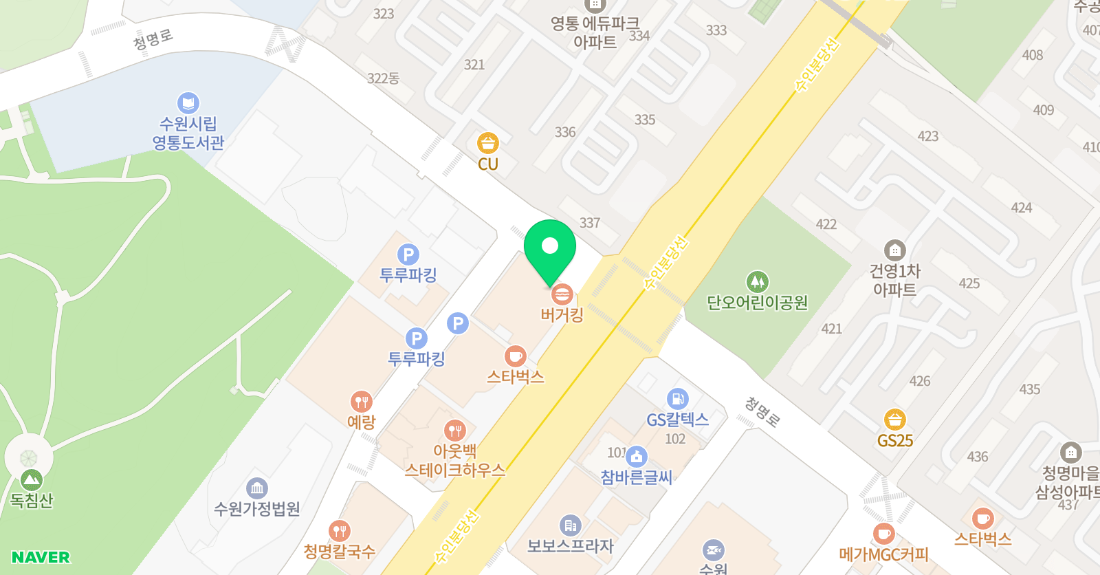 로봇영재과학학원 위치