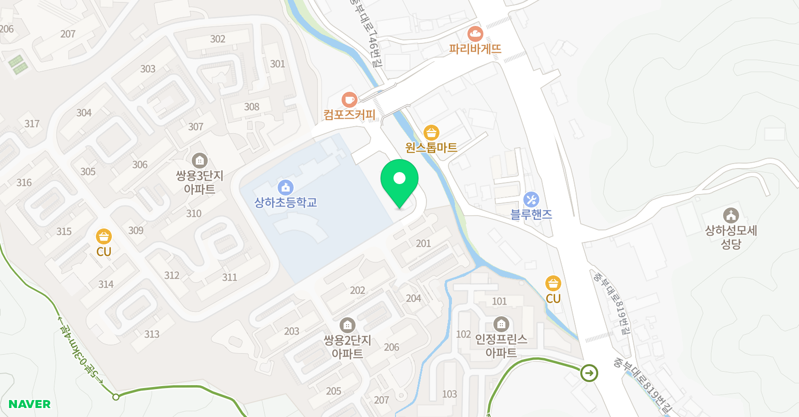 탑 수학교습소 위치