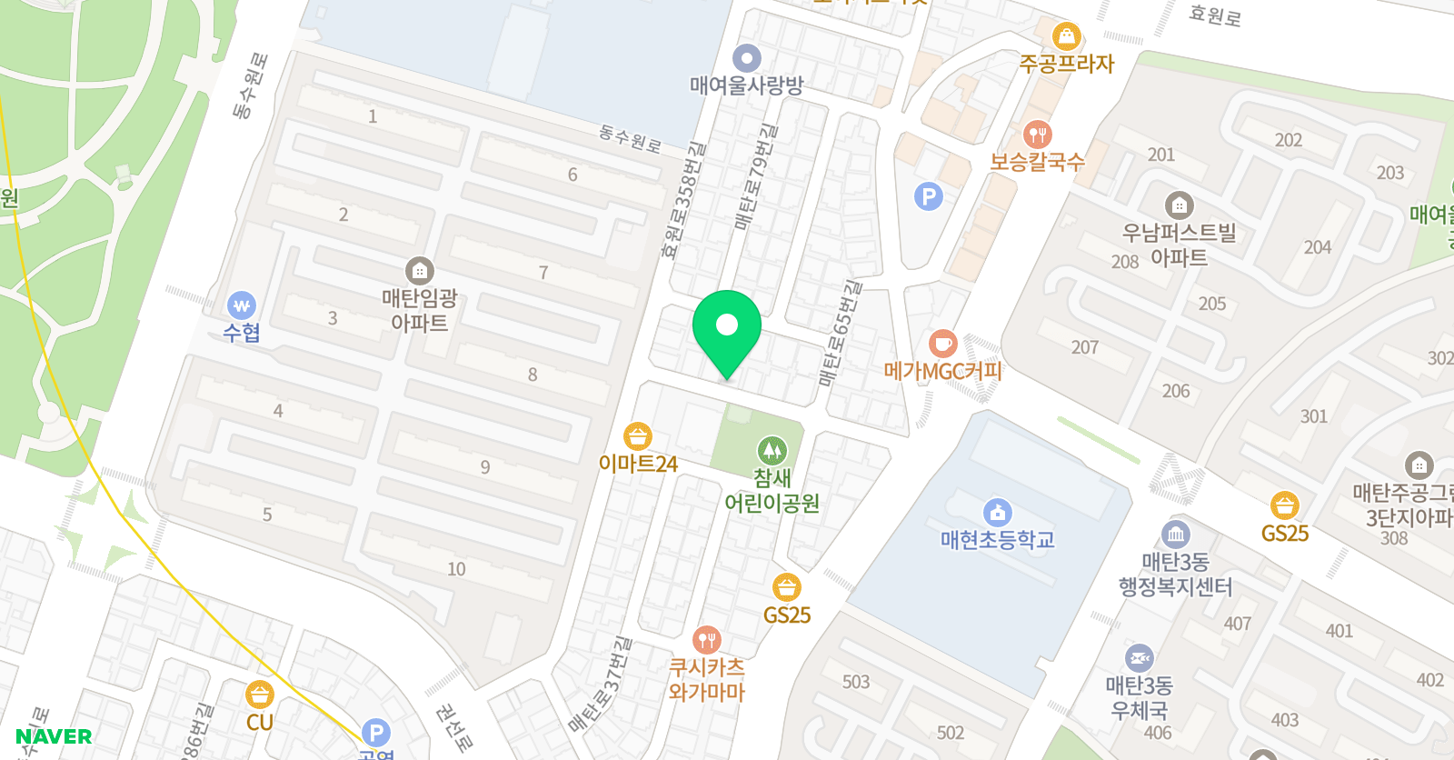지금 화실 위치