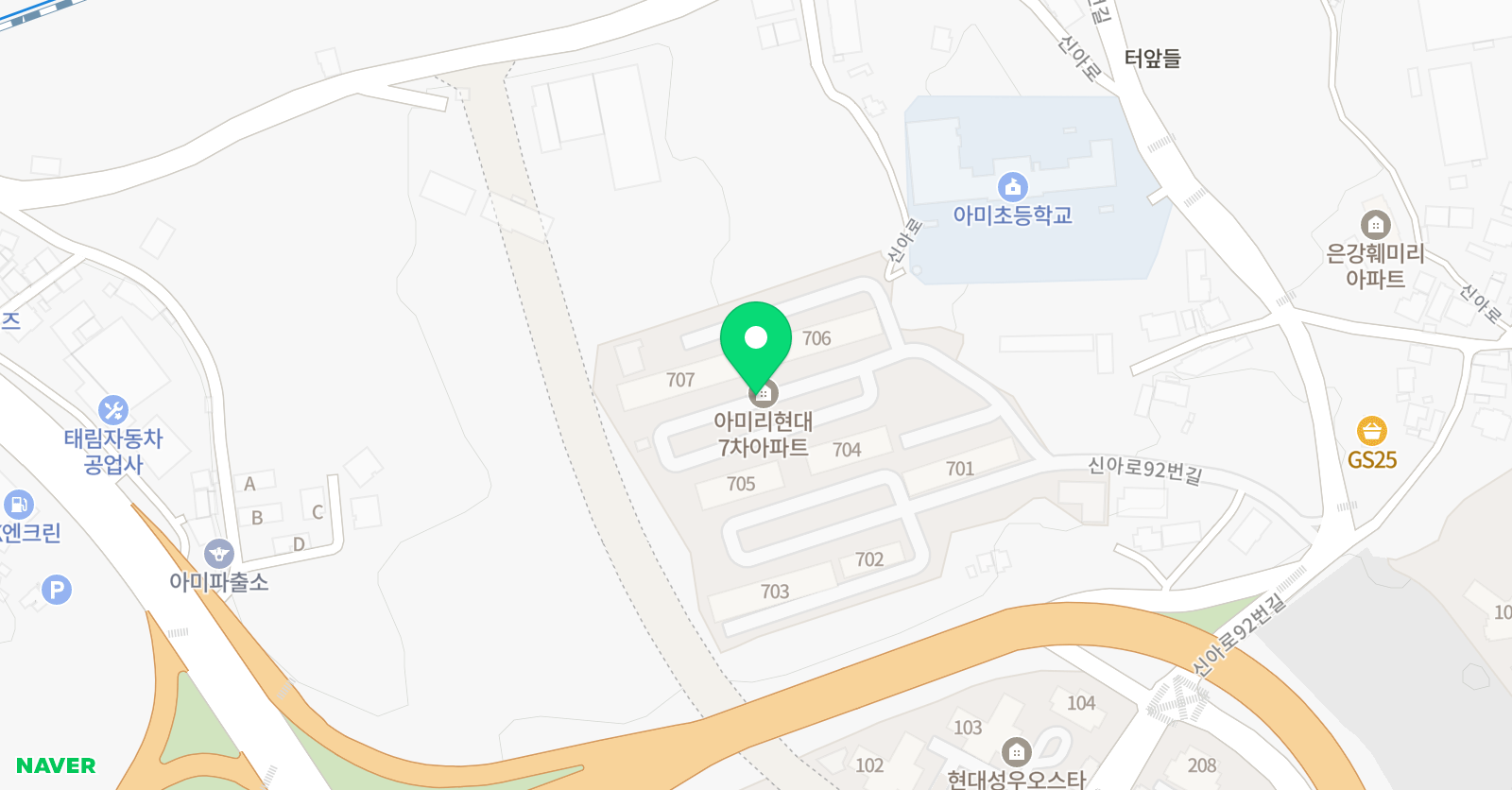 에쌤 영어학원 위치