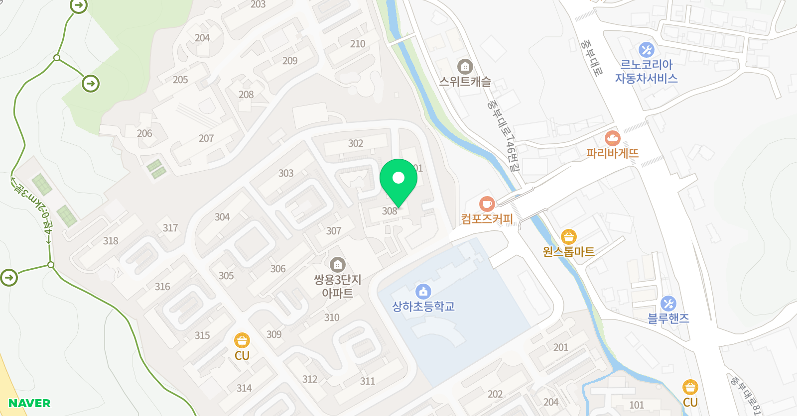 기탄 사고력교실 상하점 위치