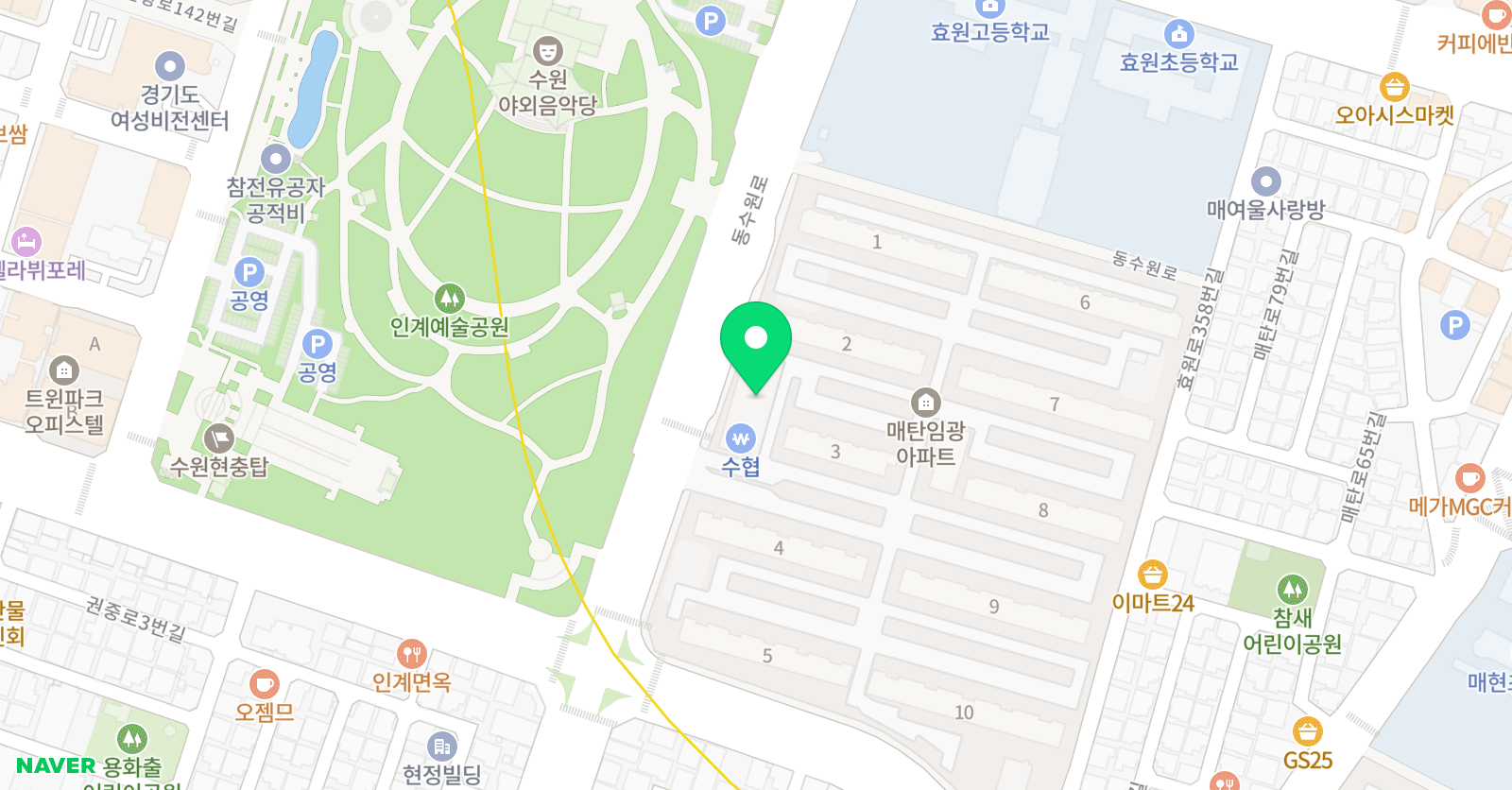 시드니 영어학원 위치