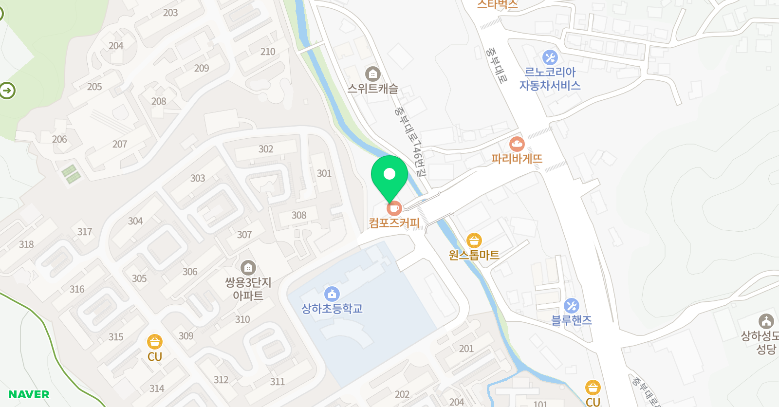 리즈피아노스튜디오 학원 위치