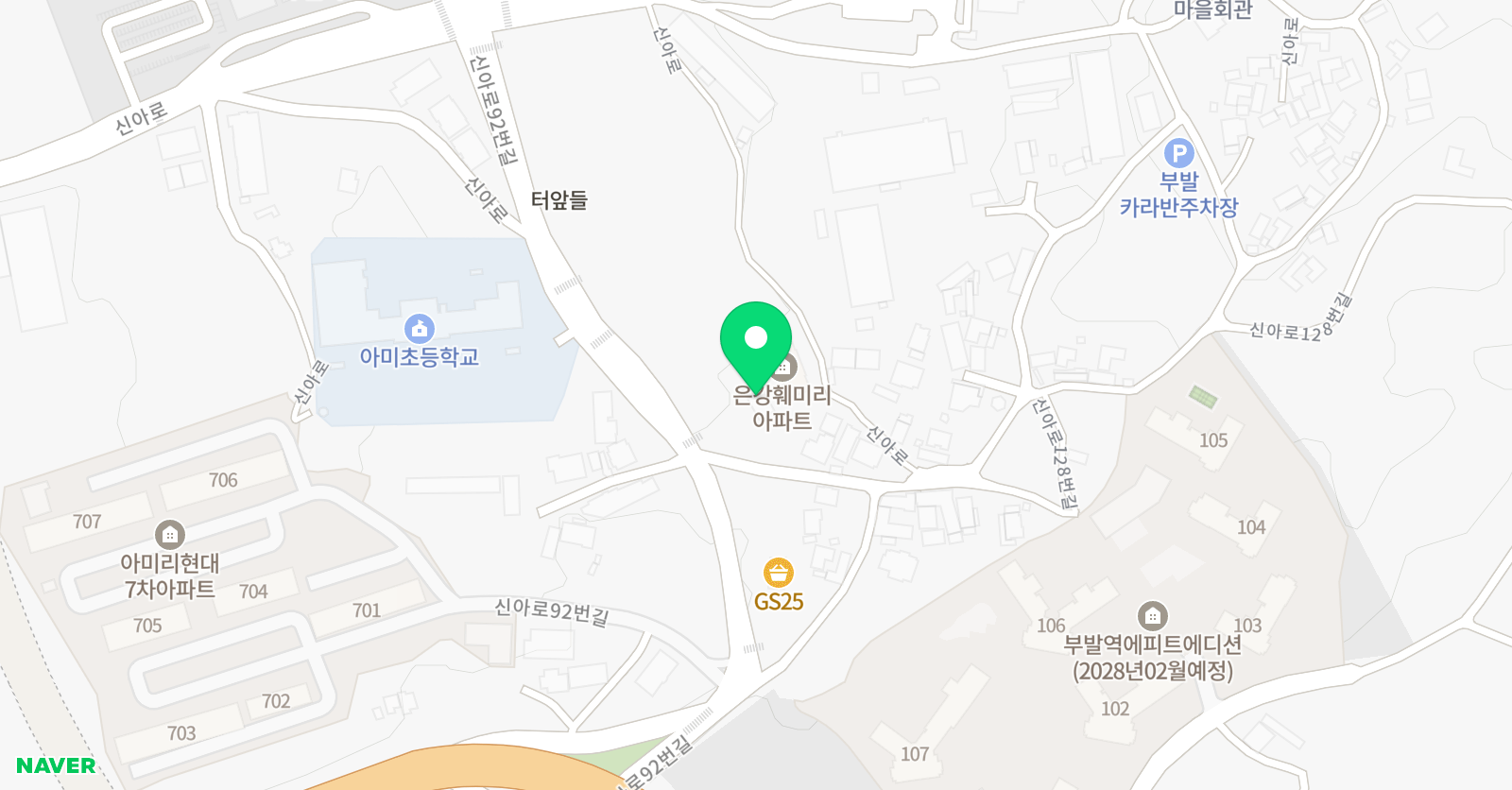 솔레 피아노음악학원 위치