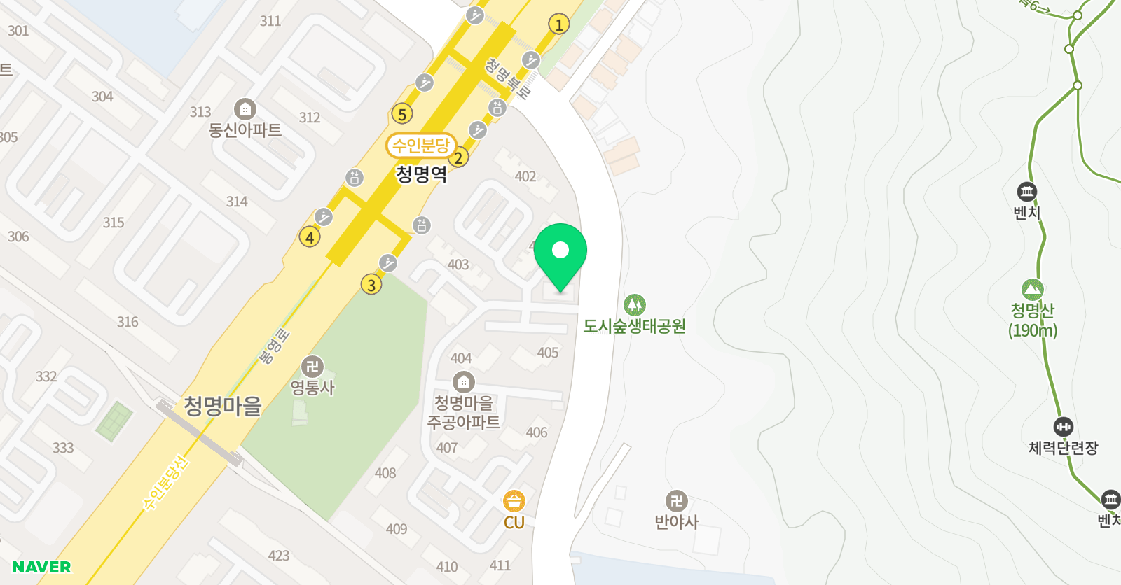 아르떼 피아노교습소 위치