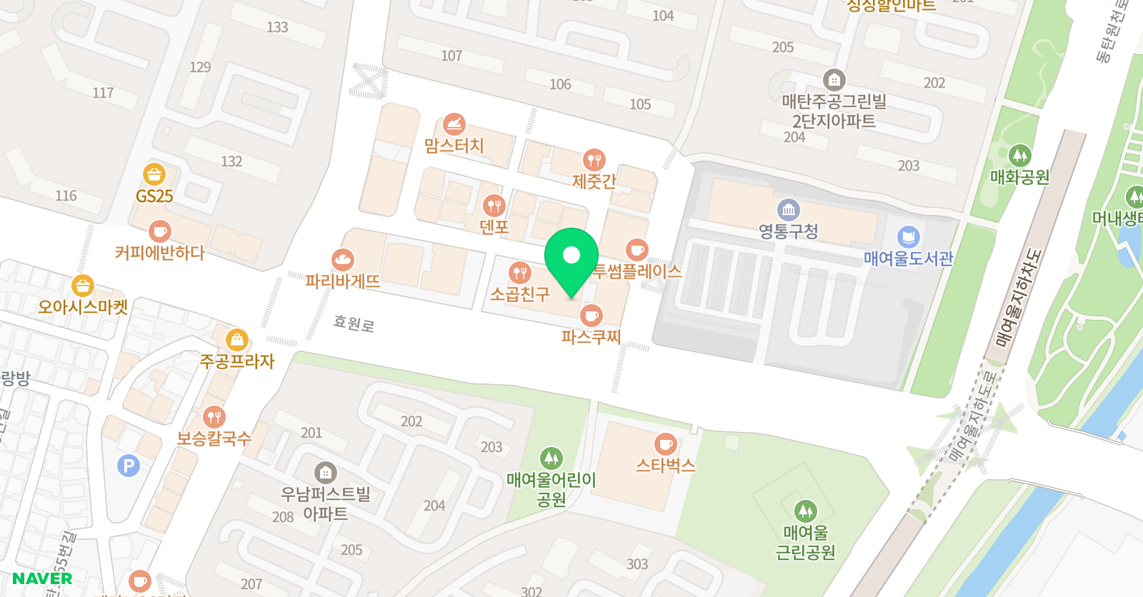 하이브 영어 위치