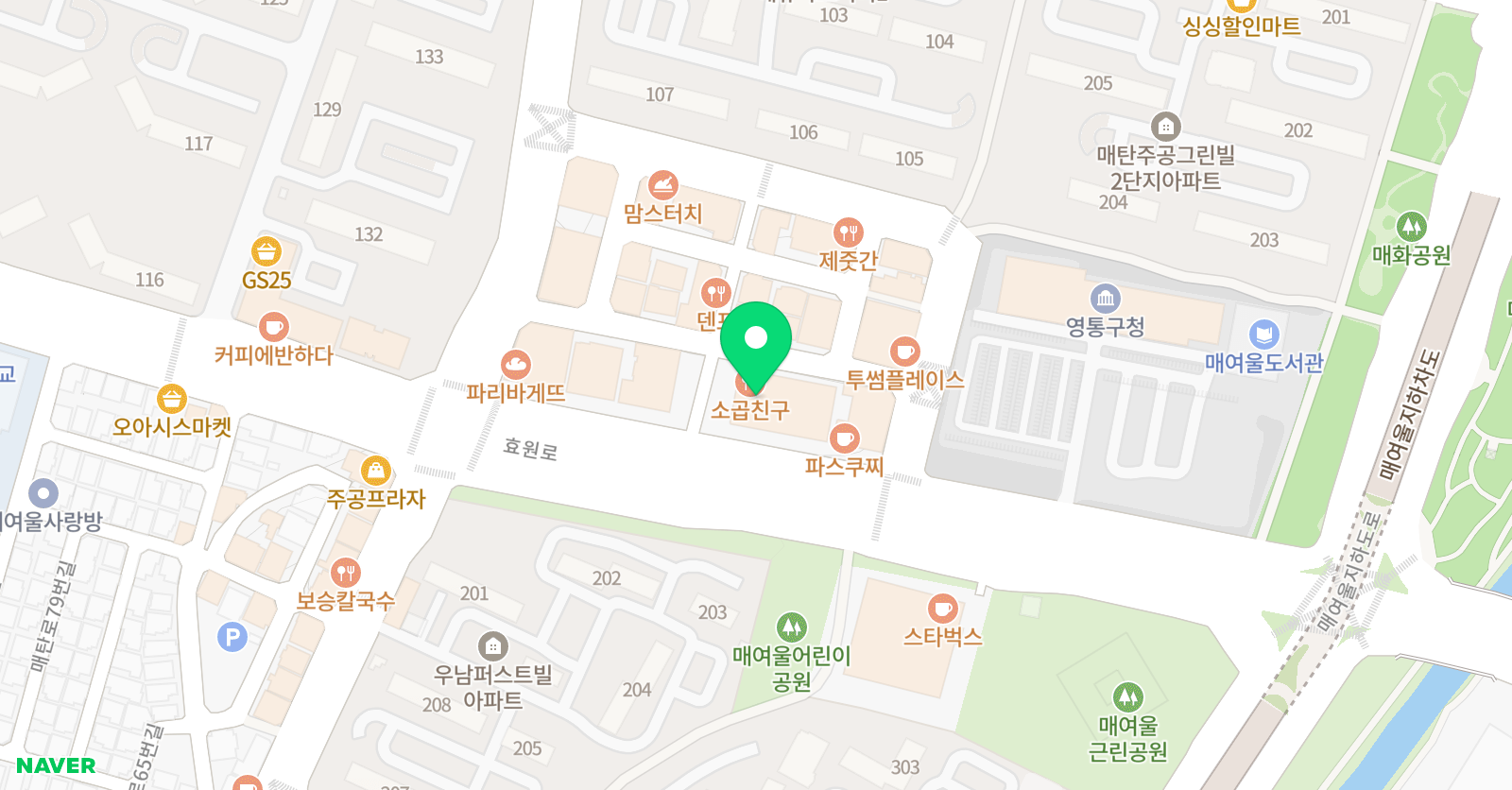이츠매쓰 학원 위치
