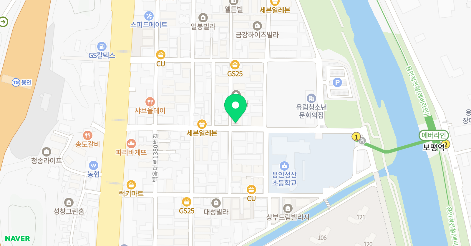 소리샘 피아노교습소 위치