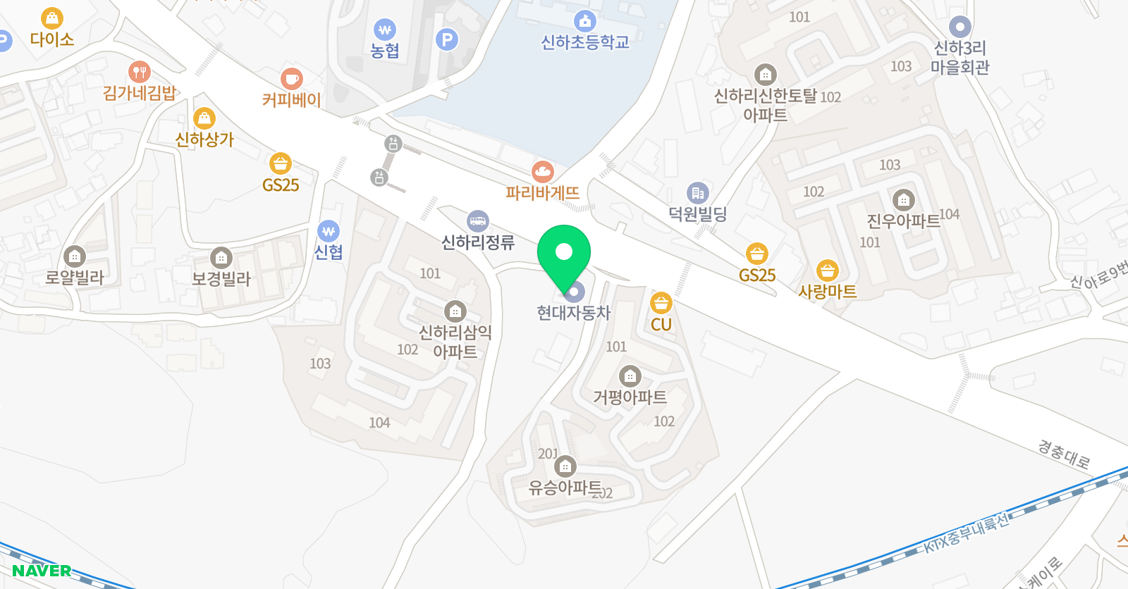 3030 영어 이천신하러닝센터 위치