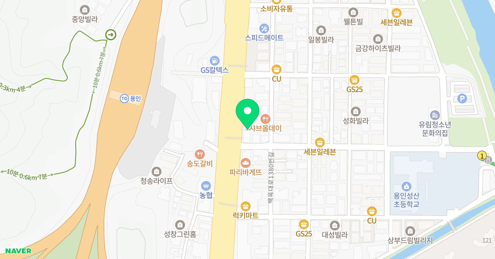 와이드 성산 태권도장 위치