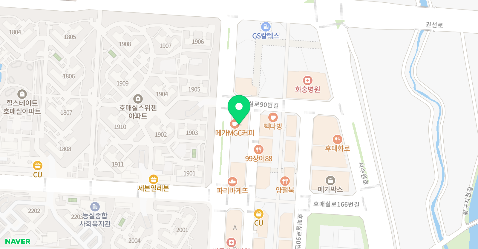 라발레 학원 위치