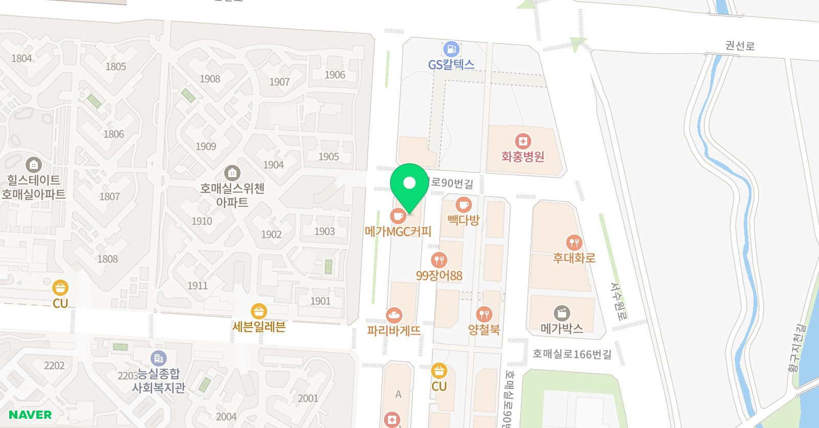 흙노리 미술관학원 위치