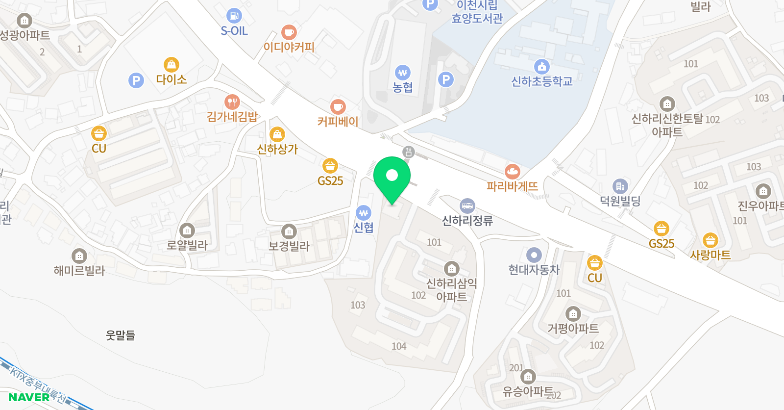 벅스피아노 음악학원 위치