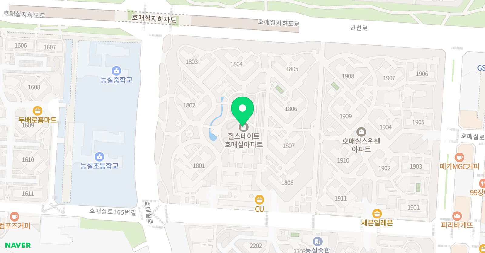 정쌤 수학 위치