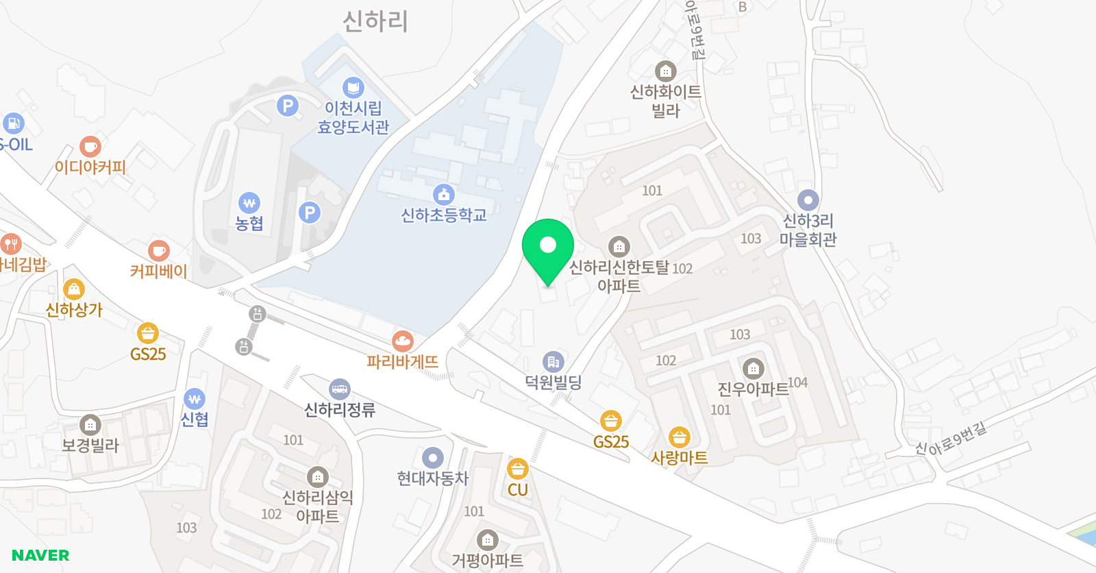 이레 음악학원 위치