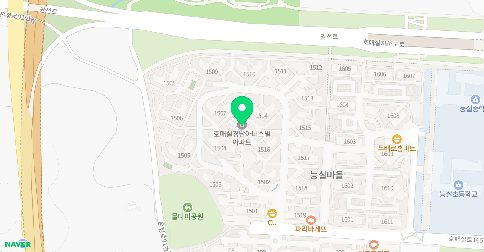 아소비 수원 호매실15단지점 위치
