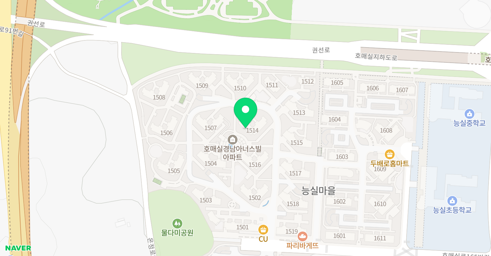 아티아티 영어학원 수원점 위치