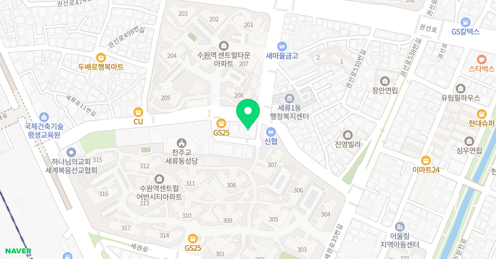 창의톡톡 수학교습소 위치