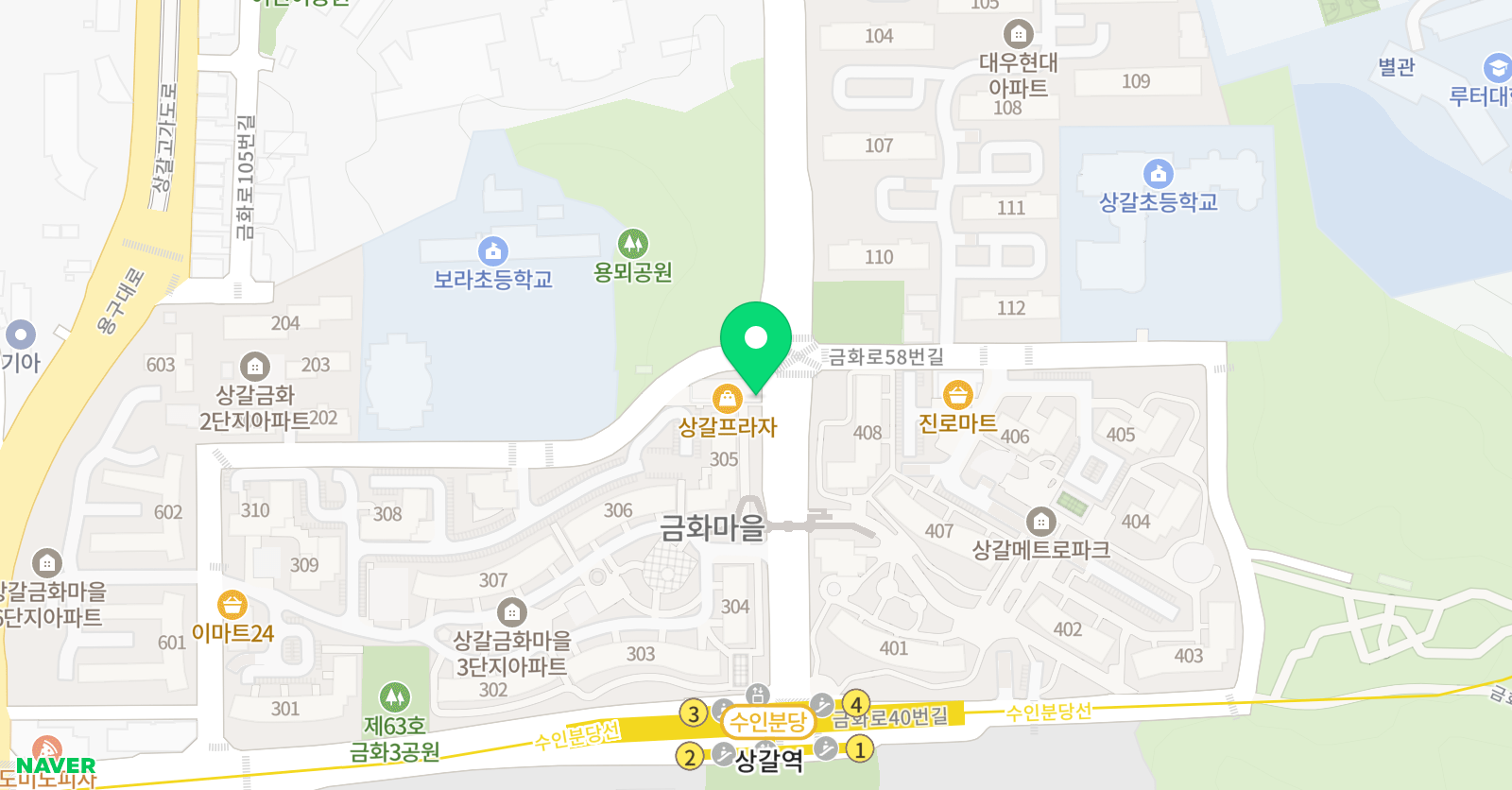 이지 수학학원 위치