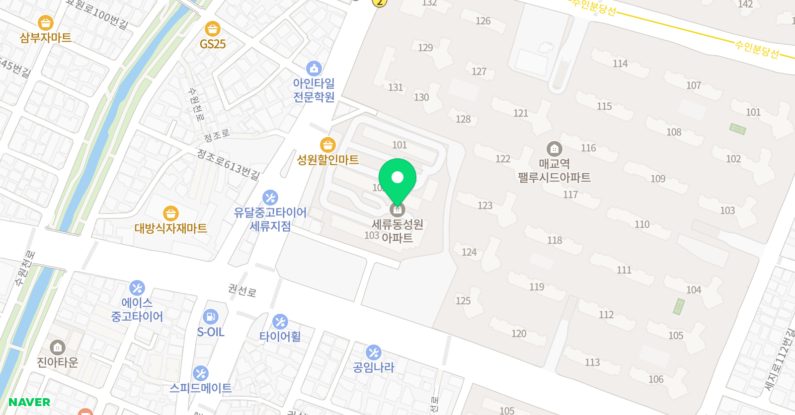 연세엘리트 학원 위치
