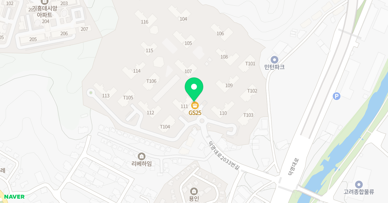 스마트해법영어수학 청현마을학원 위치